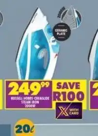 Shoprite Russell hobbs steam iron offer