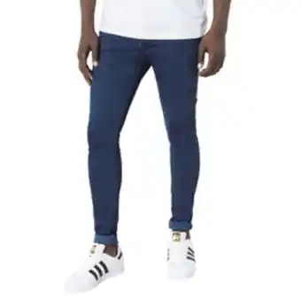 Sportscene Redbat men's blue wash super skinny styled jeans offer