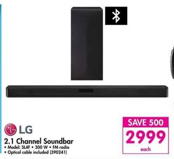 Makro LG - 2.1 Channel Soundbar offer