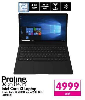 Proline - 36cm (14.1") Intel Core i3 Laptop