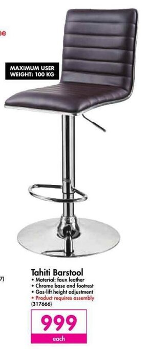 Makro Tahiti Barstool offer