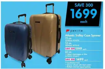 Makro Paklite - Atlantis Trolley Case Spinner 72 cm offer