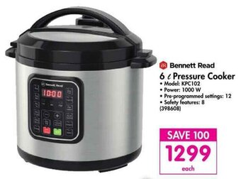 Makro Bennett Read - 6L Pressure Cooker offer