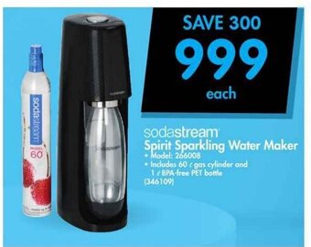 Makro SodaStream - Spirit Sparkling Water Maker offer