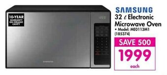 Makro Samsung - 32 L Electronic Microwave Oven offer