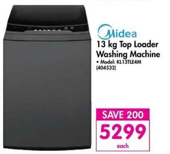 Makro Midea - 13kg Top Loader Washing Machine offer