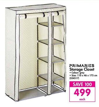 Makro Primaries - Storage Closet offer