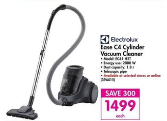 Makro Electrolux - Ease C4 Cylinder Vacuum Cleaner offer