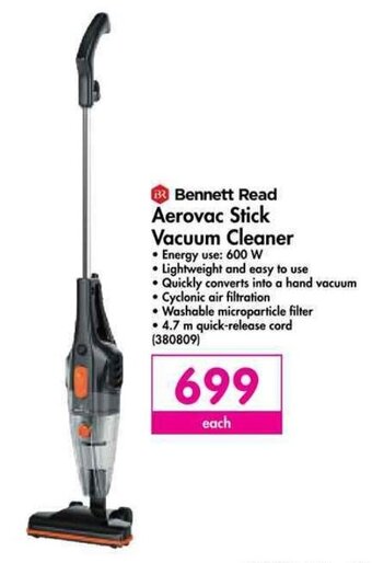 Makro Bennett Read - Aerovac Stick Vacuum Cleaner offer