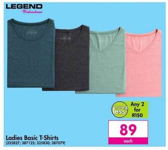 Legend - Ladies Basic T-Shirts