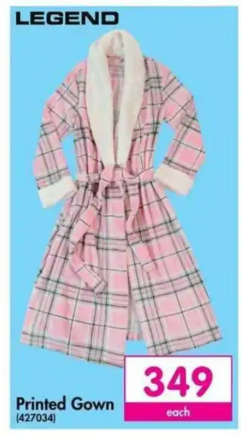 Makro Legend - Printed Gown offer