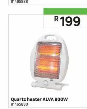 Leroy Merlin Quartz heater alva 800w offer
