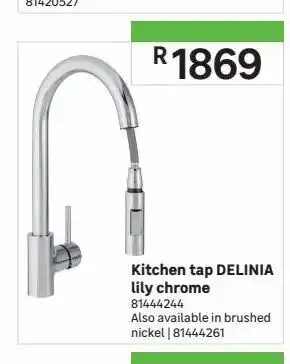 Leroy Merlin Kitchen tap delinia lily chrome offer