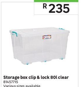 Leroy Merlin Storage boxes offer