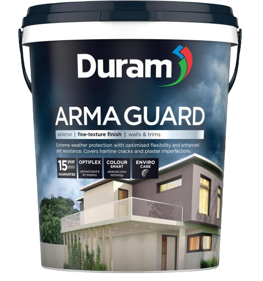 Paint exterior duram armaguard deep fossil 20l offer at Leroy Merlin