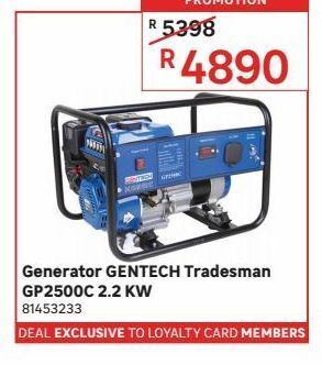 Leroy Merlin Generator offer