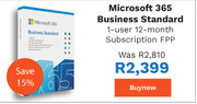 First Shop Microsoft 365 Business Standard offer