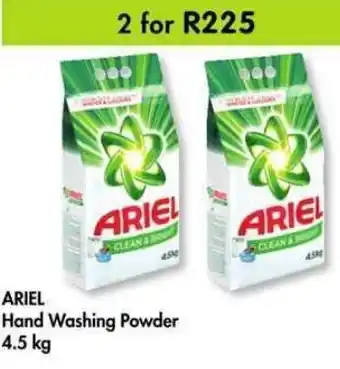 Makro Ariel Hand Washing Powder 2x4,5kg offer