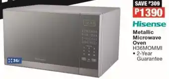 OK Furniture Hisense Metallic Microwave Oven offer
