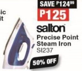 OK Furniture Salton Precise Point Steam Iron offer