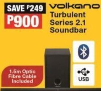 OK Furniture Volkano Turbulent Series 2,1 Soundbar offer