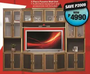 3-Piece Panama Wall Unit