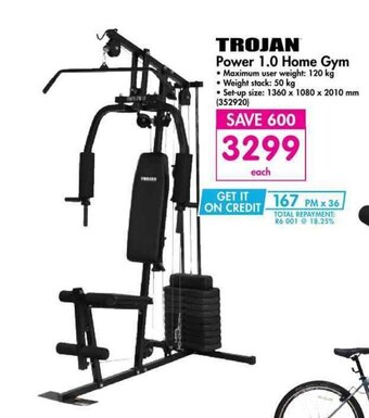 Makro Trojan Power 1.0 Home Gym offer