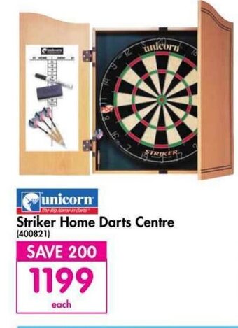 Makro Unicorn - Striker Home Darts Centre offer