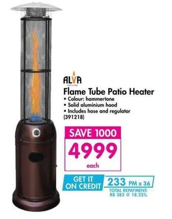 Makro ALVA - Flame Tube Patio Heater offer