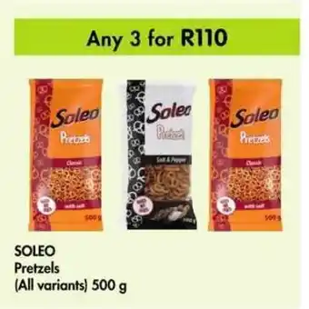 Makro SOLEO Pretzels 500g offer