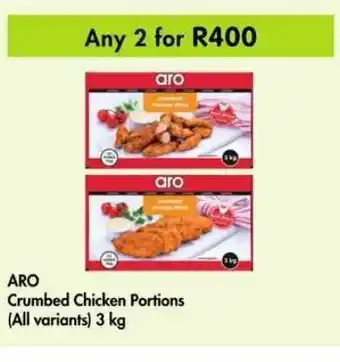 Makro Aro Crumbed Chicken Portions 3kg offer