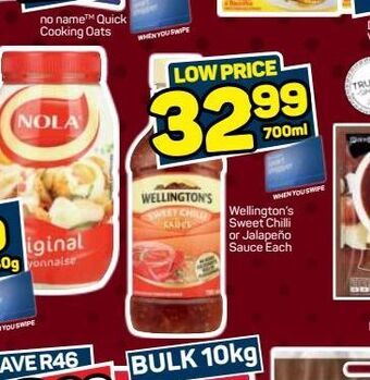 Pick n Pay Hypermarket Wellington's tomato sauce offer