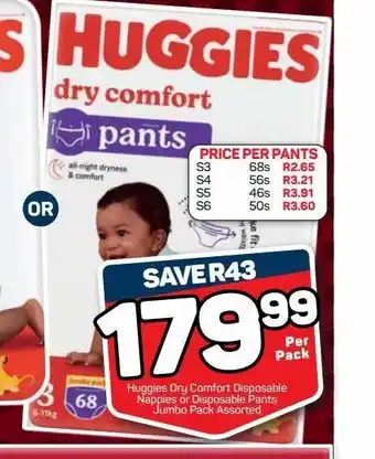 Pick n Pay Hypermarket Huggies nappies offer
