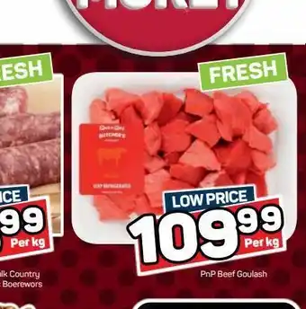 Pick n Pay Hypermarket Pnp beef goulash offer