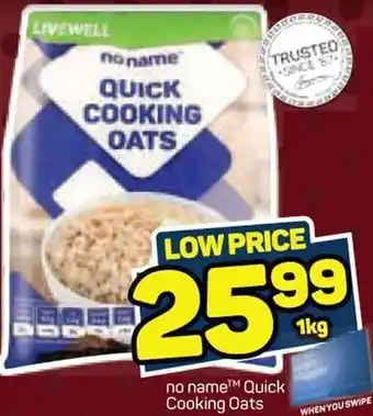 Pick n Pay no name Quick Cooking Oats 1kg offer