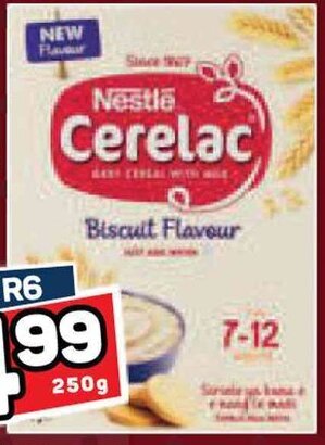 Pick n Pay Nestlé Cerelac Baby Cereal with Milk Assorted 250g offer