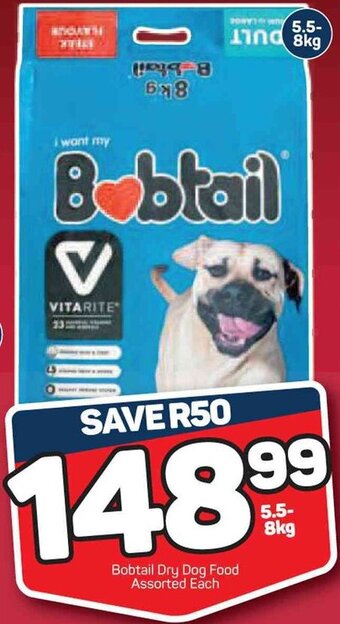 Bobtail Dry Dog Food Assorted 5,5-8kg
