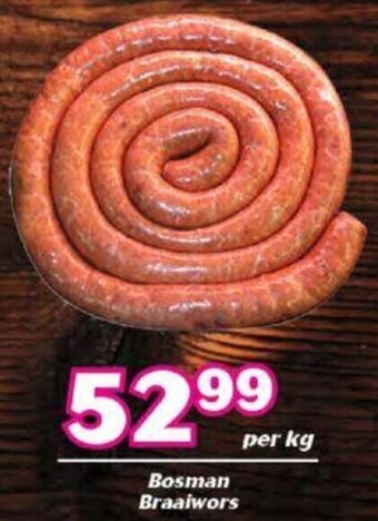 Bosman Braaiwors