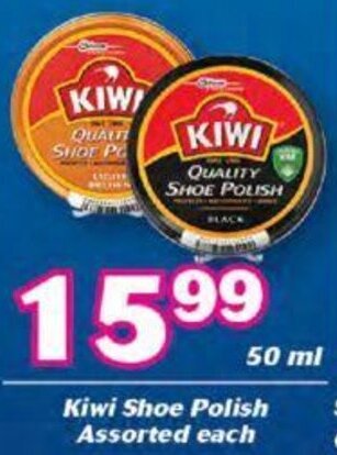 Kiwi Shoe Polish Assorted 50ml