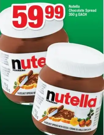 OK Foods Nutella Chocolate Spread 350g offer