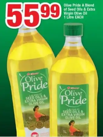 OK Foods Olive Pride a Blend of Seed Oils & Extra Virgin Olive Oil 1L offer