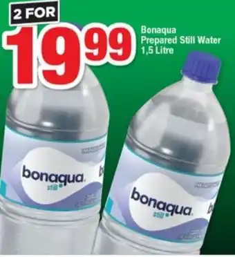 OK Foods Bonaqua Prepared Still Water 2x1,5L offer
