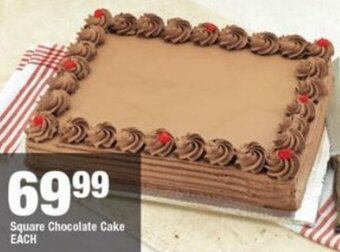 OK Foods Square Chocolate Cake offer