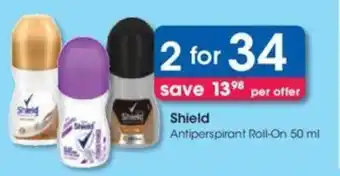 Clicks Shield Antiperspirant Roll-On 50 ml offer