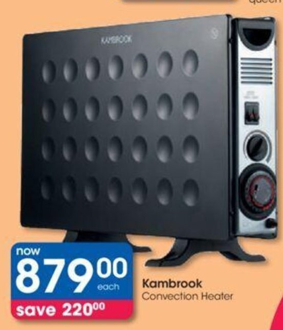 Kambrook Convection Heater offer at Clicks