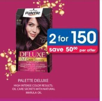 Clicks Palette Deluxe offer