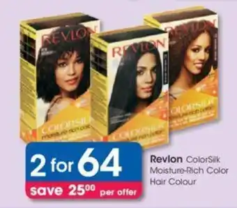 Clicks Revlon Colorsilk Moisture-Rich Color Hair Colour offer