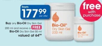 Clicks Bio-Oil Dry Skin Gel offer