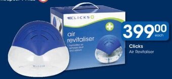 Clicks Clicks Air Revitaliser offer