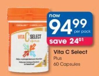 Vita C Select Plus 60 Capsules